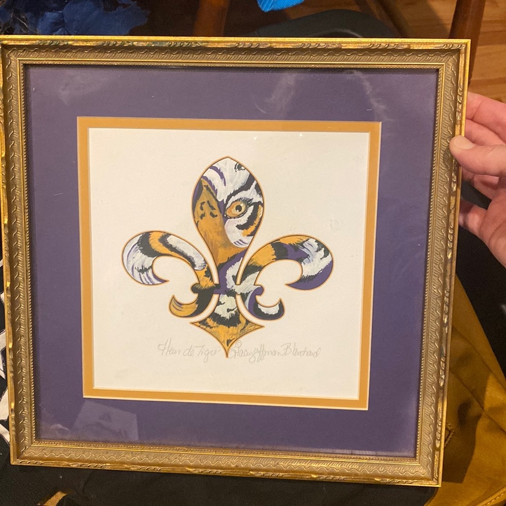 LSU Tigers picture frame